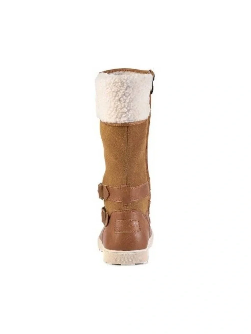 Superfit Winter Boots Womens 8 Brown Water Resistant Mid Calf Zip Side Madeline
